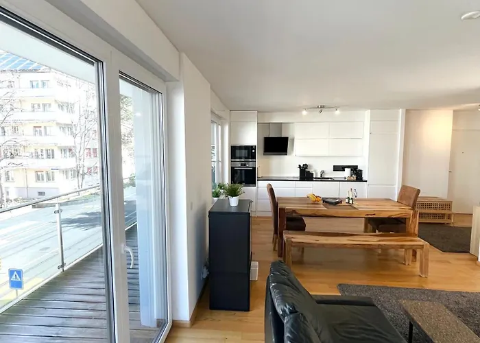 Baseliving 3,5 Room Apartment - Bahnhof Basel Sbb - Self Check-In